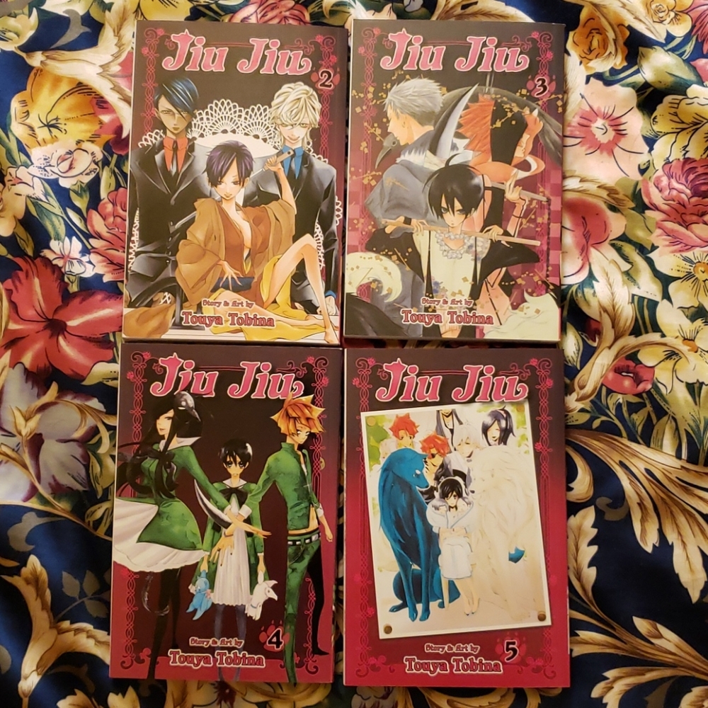 Jiu Jiu Manga Vol 2-5